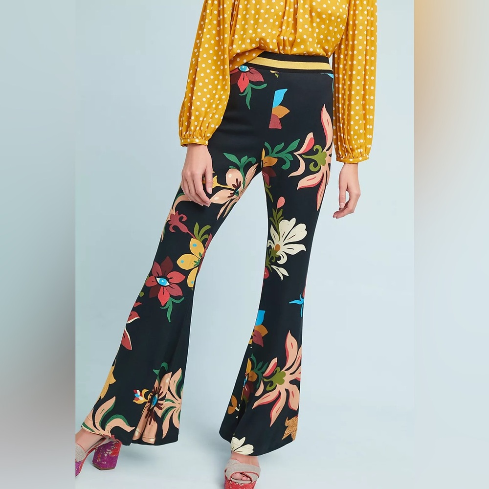 Farm Rio Calla Flared Pants